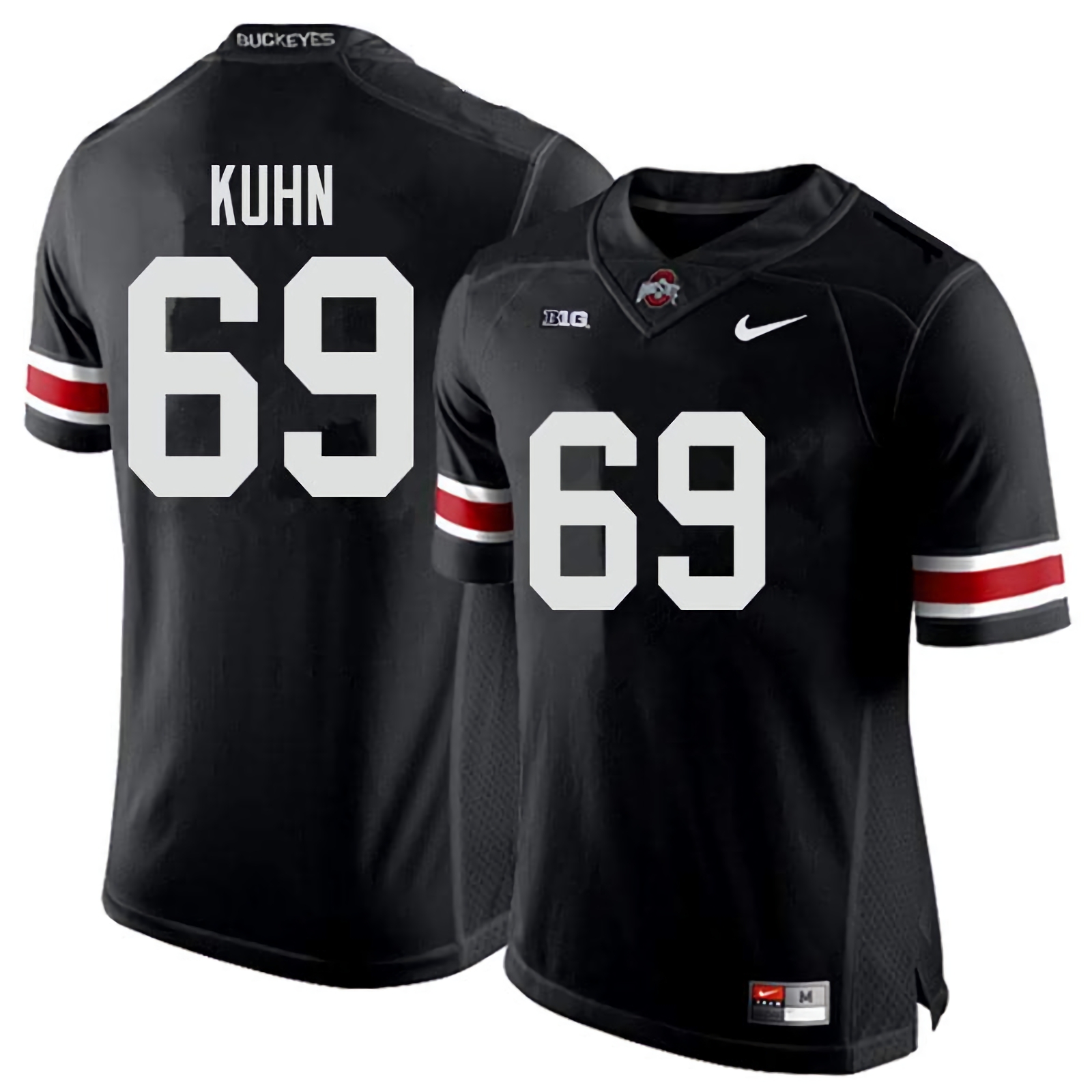 Chris Kuhn Ohio State Buckeyes Men's NCAA #69 Nike Black College Stitched Football Jersey EWN6056AG